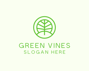 Green Eco Forest logo design