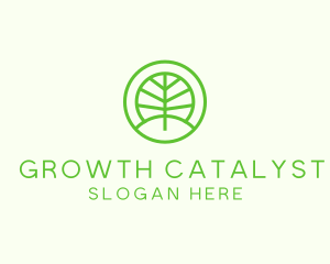 Green Eco Forest logo design