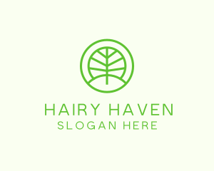 Green Eco Forest logo design