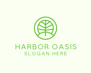 Green Eco Forest logo design