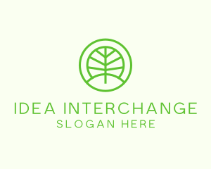 Green Eco Forest logo design