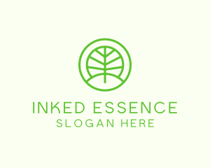 Green Eco Forest logo design