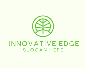 Green Eco Forest logo design