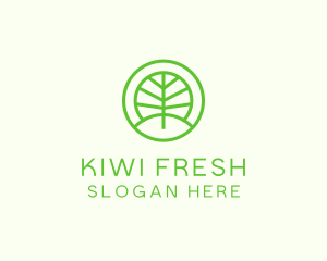 Green Eco Forest logo design