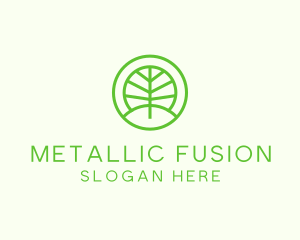 Green Eco Forest logo design