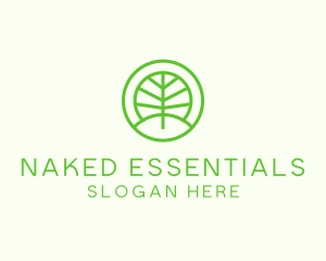 Green Eco Forest logo design