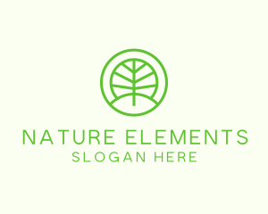 Green Eco Forest logo design