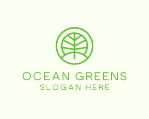 Green Eco Forest logo design