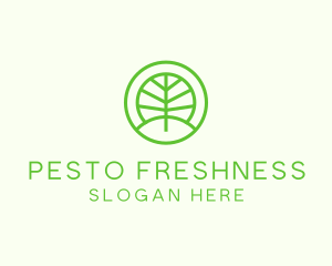 Green Eco Forest logo design