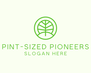 Green Eco Forest logo design