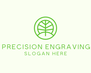 Green Eco Forest logo design