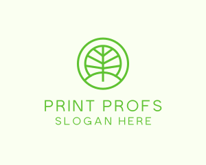 Green Eco Forest logo design