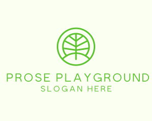 Green Eco Forest logo design