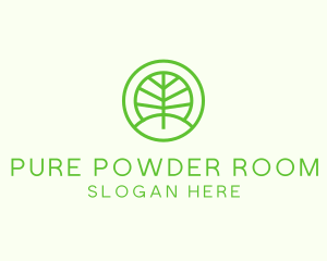 Green Eco Forest logo design