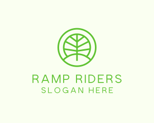 Green Eco Forest logo design