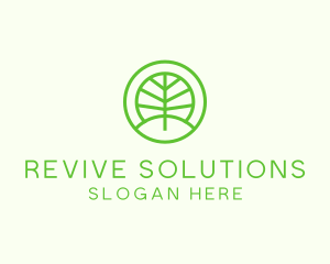 Green Eco Forest logo design