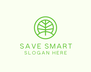 Green Eco Forest logo design