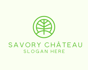 Green Eco Forest logo design