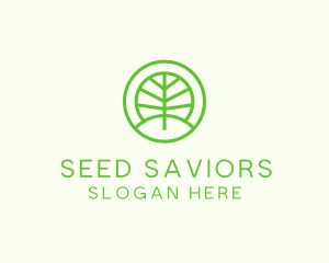 Green Eco Forest logo design