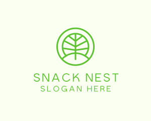 Green Eco Forest logo design