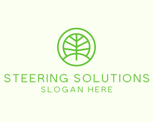 Green Eco Forest logo design