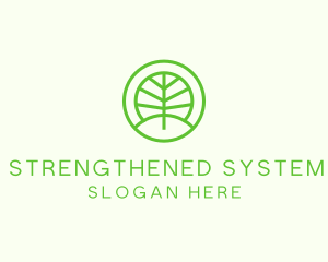 Green Eco Forest logo design