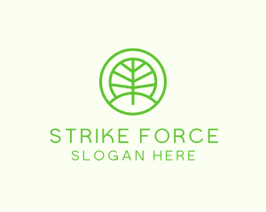 Green Eco Forest logo design