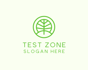 Green Eco Forest logo design