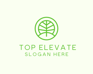 Green Eco Forest logo design