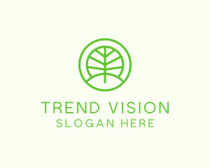 Green Eco Forest logo design