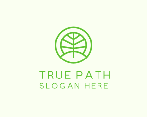 Green Eco Forest logo design