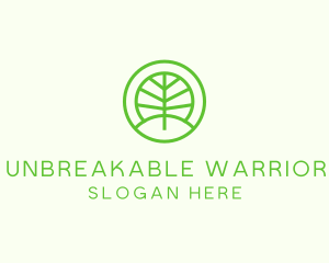 Green Eco Forest logo design