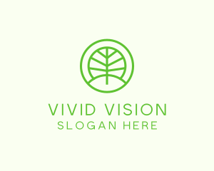 Green Eco Forest logo design