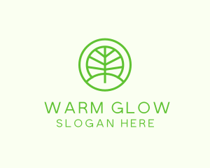 Green Eco Forest logo design