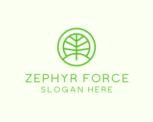 Green Eco Forest logo design