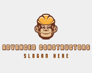 Monkey Builder Contractor logo design