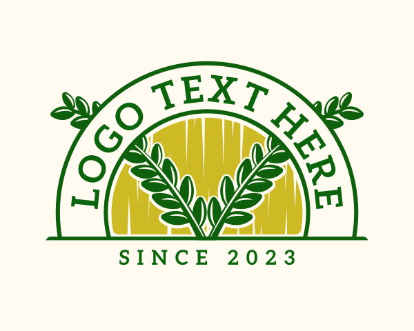 Herb logo example 3