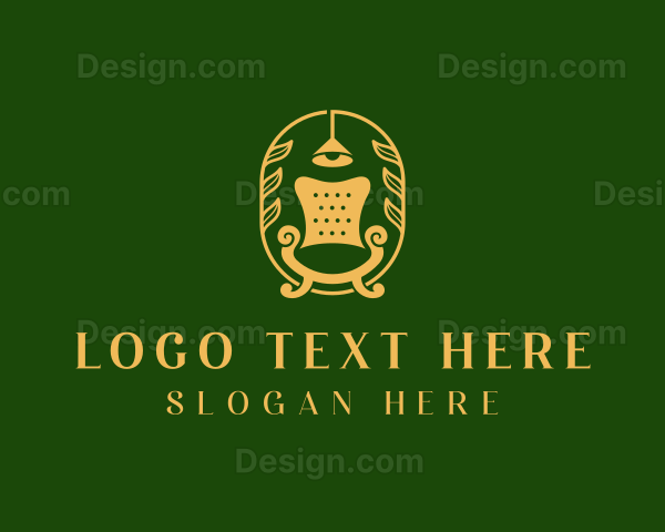 Vanity Chair Furniture Logo