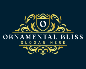Royal Shield Ornament logo
