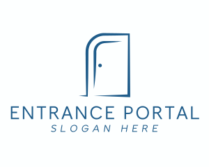 Minimalist Door Furniture logo design