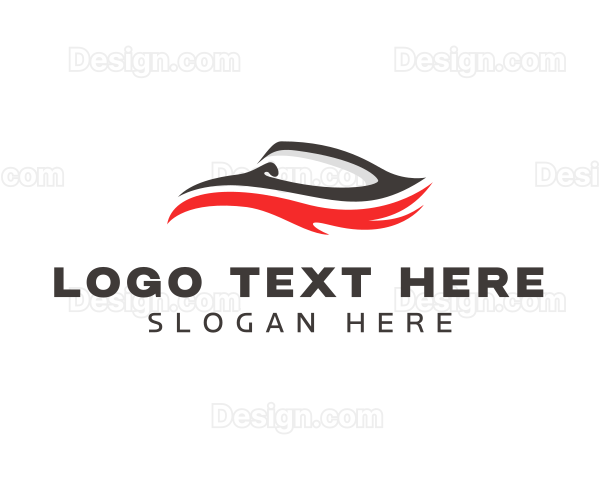 Sports Car Vehicle Logo