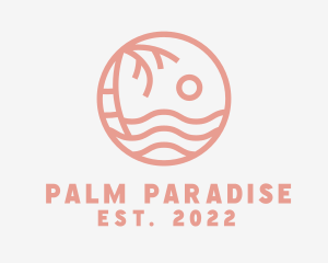 Palm Beach Coast logo design