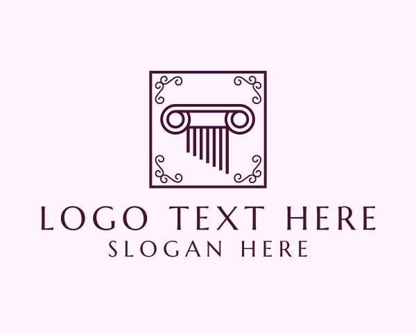 Decorative logo example 4