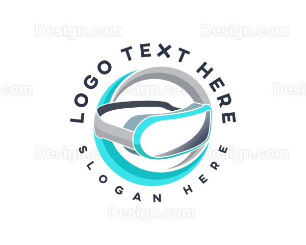 Virtual Goggles Headset Logo