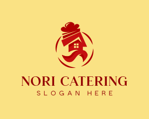 Home Cook Food Catering logo design