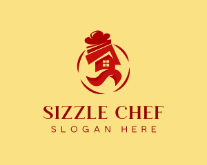 Home Cook Food Catering logo design