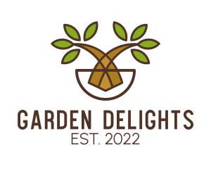 Botanical Garden Plant  logo design