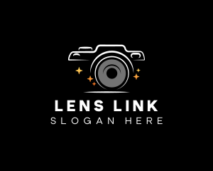 Camera Photography Lens logo design