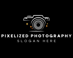 Camera Photography Lens logo design