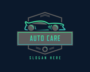 Auto Car Detailing logo design